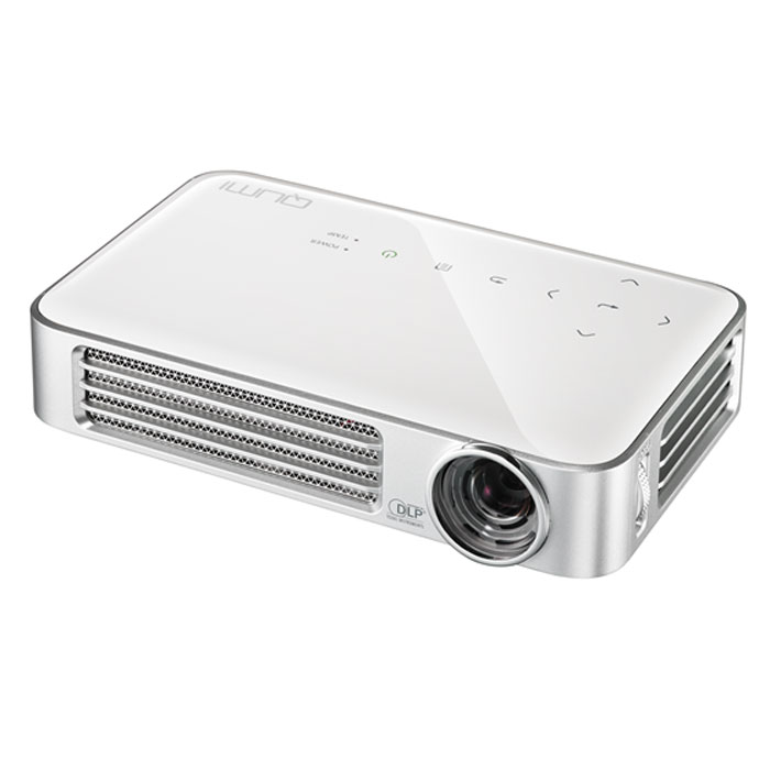 Vivitek Qumi Q6, White мультимедийный проектор22883 Vivitek Qumi Q6, White мультимедийный проектор22883Проектор Qumi Q6 - это HD разрешение, расширенные возможности беспроводного подключения источников сигнала и стильный внешний вид. При этом, вы с легкостью уберете Q6 в карман пиджака! Новинка специально разработана для полной совместимости с различными мобильными устройствами и прекрасно подойдет тем, кто желает демонстрировать контент на экран с диагональю 100 дюймов. Проектор обладает высоким световым потоком в 800 ANSI Lm и контрастностью 30 000:1. В качестве источника света Qumi Q6 использует светодиоды с временем непрерывной работы 30 000 часов, а это многие годы уверенной работы без снижения яркости и качества цветопередачи. В Qumi Q6 установлен порт MHL, позволяющий передавать цифровой контент со смартфонов и планшетов. Встроенный медиаплеер понимает огромное количество различных форматов видео, аудио, файлов изображения и электронных документов. Для тех, кто хочет использовать Q6 без источника сигнала, отличную службу...