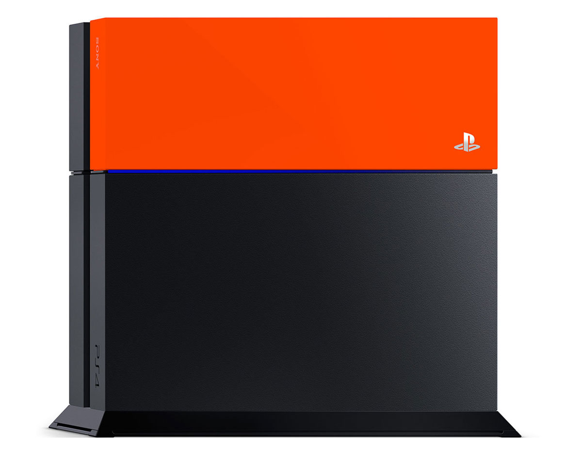 Крышка отсека для дополнительного жесткого диска PS4 (оранжевая)1CSC20002022 Крышка отсека для дополнительного жесткого диска PS4 (оранжевая)1CSC20002022Настройте PS4 под себя! Добавьте яркого цвета вашей PlayStation 4 с этими специальными лицевыми панелями. Они плавно устанавливаются на крышку отсека жесткого диска (HDD), а ваша система PS4 мгновенно приобретает новый облик.