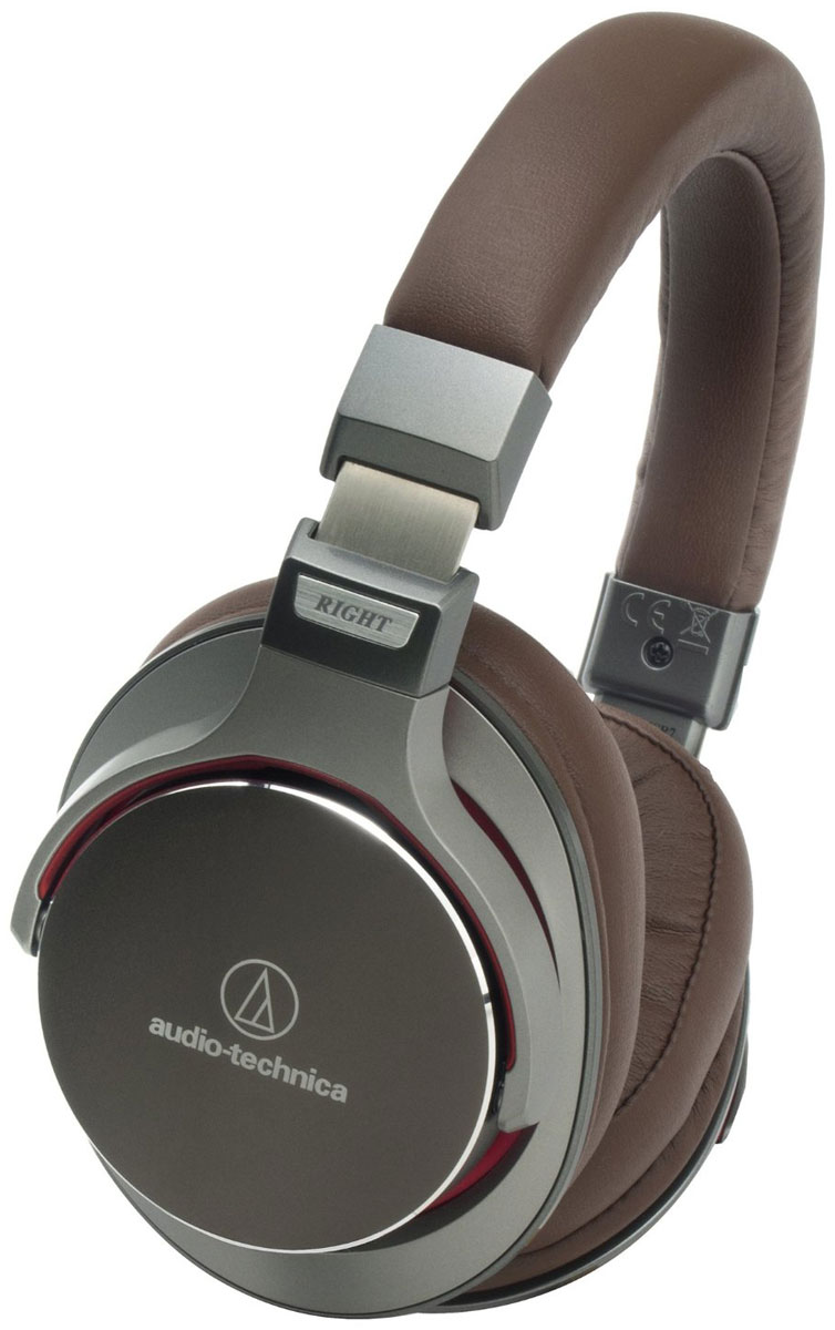 Audio-Technica ATH-MSR7, Brown наушникиATH-MSR7 GM Audio-Technica ATH-MSR7, Brown наушникиATH-MSR7 GMAudio-Technica ATH-MSR7 - это полноразмерные универсальные наушники, сочетающие в себе Hi-Fi-звук и премиальный дизайн, сдержанный и стильный. Модель разработана на базе новой воздушно-потоковой технологии, позволяющей улучшить звучание за счет особой циркуляции воздуха в корпусе устройства. Мягкие амбушюры наушников MSR7 способны запоминать форму уха, сводя давление до минимума и обеспечивая долгие часы комфортного прослушивания.
