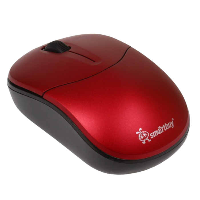 SmartBuy SBM-335AG, Red Black мышьSBM-335AG-RK SmartBuy SBM-335AG, Red Black мышьSBM-335AG-RKБеспроводная оптическая мышь SmartBuy 335AG предназначена для ноутбука или ПК. Эргономичная и в тоже время симметричная форма корпуса обеспечивает комфортное управление любой рукой. Разрешение 1000 dpi позволяет использовать устройство для работы в различных программах. Функция энергосбережения продлевает срок службы батарейки. Входящий в комплект миниатюрный наноресивер можно оставлять подключенным к порту ПК или хранить в специальном отсеке в корпусе мыши.