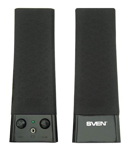 Sven 235, Black акустическая система 2.0SV-0110235BK Sven 235, Black акустическая система 2.0SV-0110235BKБольше не нужно ждать лучших времен, ломая голову, как недорого озвучить домашний или офисный компьютер. Компания SVEN представляет готовое решение – мультимедийные колонки начального уровня SVEN 235. Модель легко справится с поставленной задачей и не станет обузой даже для самого скромного бюджета. Удобство в использовании и строгий, лаконичный дизайн, уместный в любом окружении – вот основные достоинства SVEN 235! Регулировка громкости и выход на наушники сделают работу на компьютере проще и приятнее. Будучи одной из самых бюджетных вариантов в линейке мультимедийной акустики SVEN, 235-ая модель – это просто находка для тех, кто желает получить все самые основные функции за минимальные деньги! Особенности Компактная конструкция Встроенный трансформаторный источник питания Акустическая система совместима с PC, DVD/Media-проигрывателями, мобильными устройствами и другими источниками звука Встроенный сигнальный кабель с mini-jack 3,5 мм для подключения источников сигнала Регулировка...