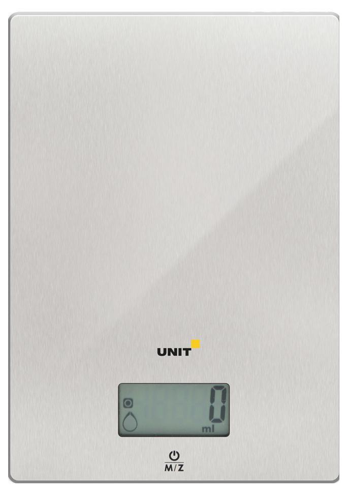 Unit UBS-2152, Steel весы кухонныеUBS-2152 стальной Unit UBS-2152, Steel весы кухонныеUBS-2152 стальнойВесы Кухонные электронные UNIT UBS-2152, стекло, сталь, 5кг. 1гр.