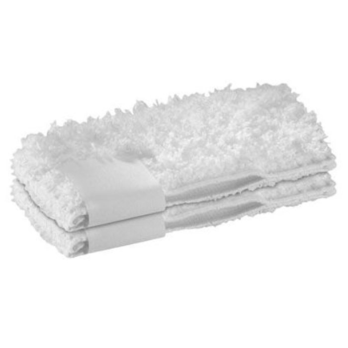Karcher 28631740 Steam+Clean Cover набор насадок для пароочистителя, 2 шт28631740 Karcher 28631740 Steam+Clean Cover набор насадок для пароочистителя, 2 шт28631740Набор Karcher 28631740 Steam+Clean Cover включает в себя 2 мягкие обтяжки из плюша для улучшенного отделения и поглощения грязи. Подходит для пароочистителей. Данный набор обеспечивает оптимальное очищение, высокую абсорбцию и гарантию результата на всех твердых поверхностях. Можно стирать при температуре 60°С.