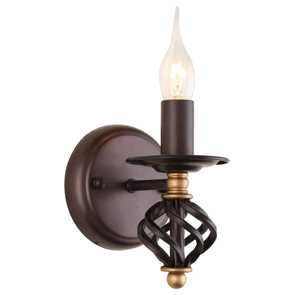 Светильник настенный Arte Lamp CARTWHEEL A4550AP-1CK Светильник настенный Arte Lamp CARTWHEEL A4550AP-1CK
