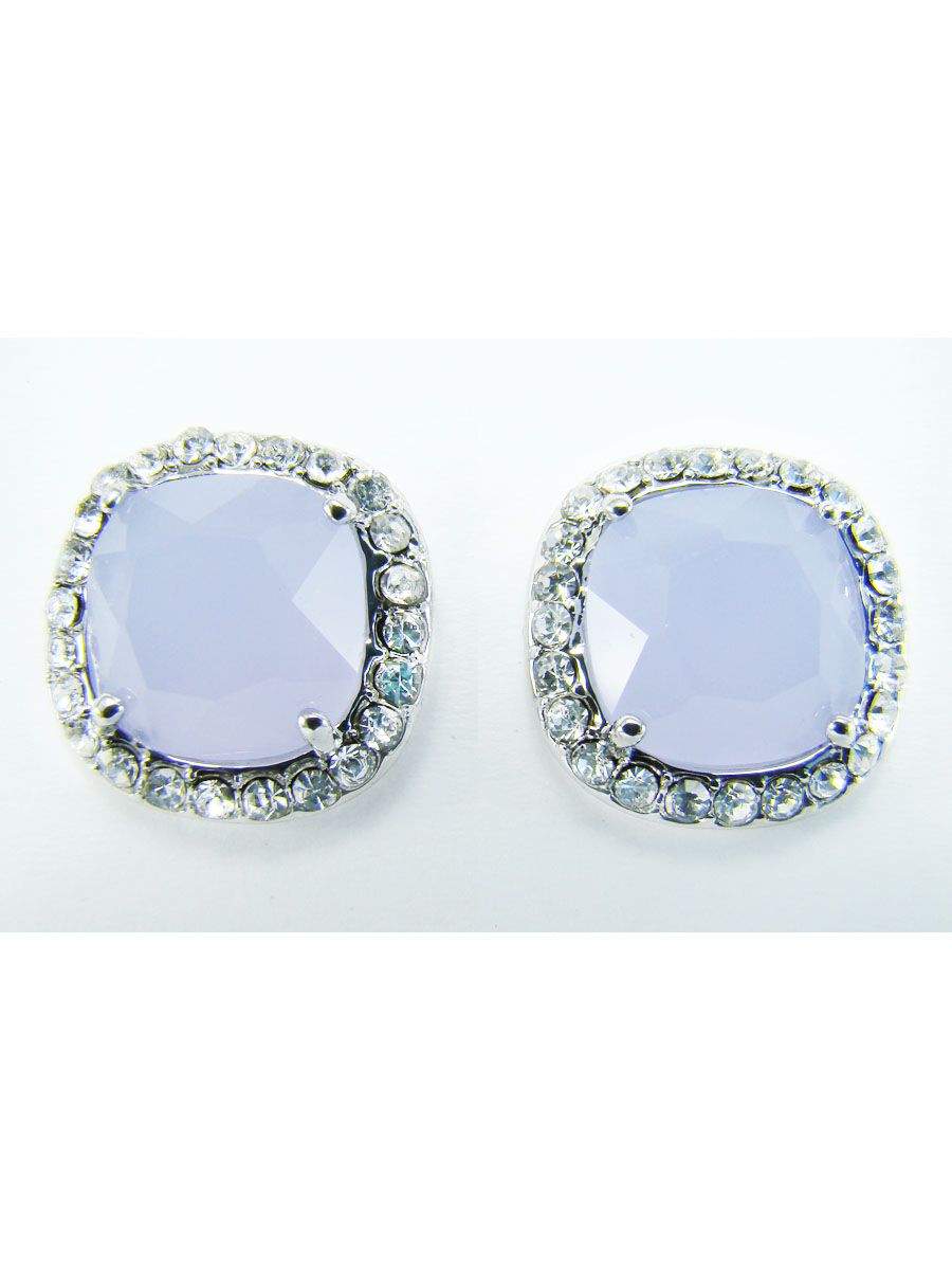 Серьги Taya, цвет: серебристый, голубой. T-B-5790T-B-5790 Серьги Taya, цвет: серебристый, голубой. T-B-5790T-B-5790Стильные серьги Taya выполнены из ювелирного сплава. Изделия оформлены стразами и вставкой из стекла. Застегиваются серьги на замок-гвоздик с заглушками. Оригинальные серьги модного дизайна создадут яркий и запоминающийся образ.