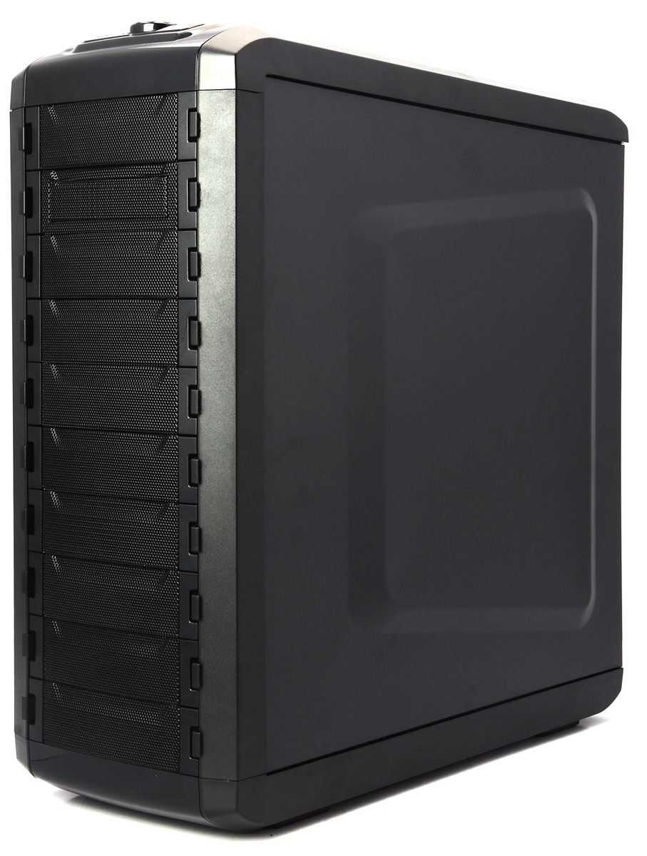Zalman MS800 компьютерный корпус73783 Zalman MS800 компьютерный корпус73783Компьютерный корпус Zalman MS800 предусматривает эффективное охлаждение системы вентиляторами (могут быть установлены 2 дополнительных вентилятора). Широкая передняя вентиляционная решетка максимально увеличивает воздушный поток, способствуя поддержанию оптимальной температуры жестких дисков и системы. Также имеется встроенный контроллер управления вентиляторами. Блок питания устанавливается снизу для эффективного охлаждения. Эргономичный дизайн, удобство и стиль - так можно охарактеризовать дизайн Zalman MS800. Встроенный пылевой фильтр на нижней и передней панелях предотвращает попадание пыли в корпус. Безвинтовое крепление дисководов ODD - устройства устанавливаются одним движением! USB-порты. аудиовходы, кнопки питания расположены на передней панели. Подключайте смартфон и внешний жесткий диск и кладите устройство прямо на корпус возле порта USB. Монтажный бокс Зв1 предназначен для установки FDD / 3.5 HDD / 2.5 HDD/SSD. Отверстия для труб...
