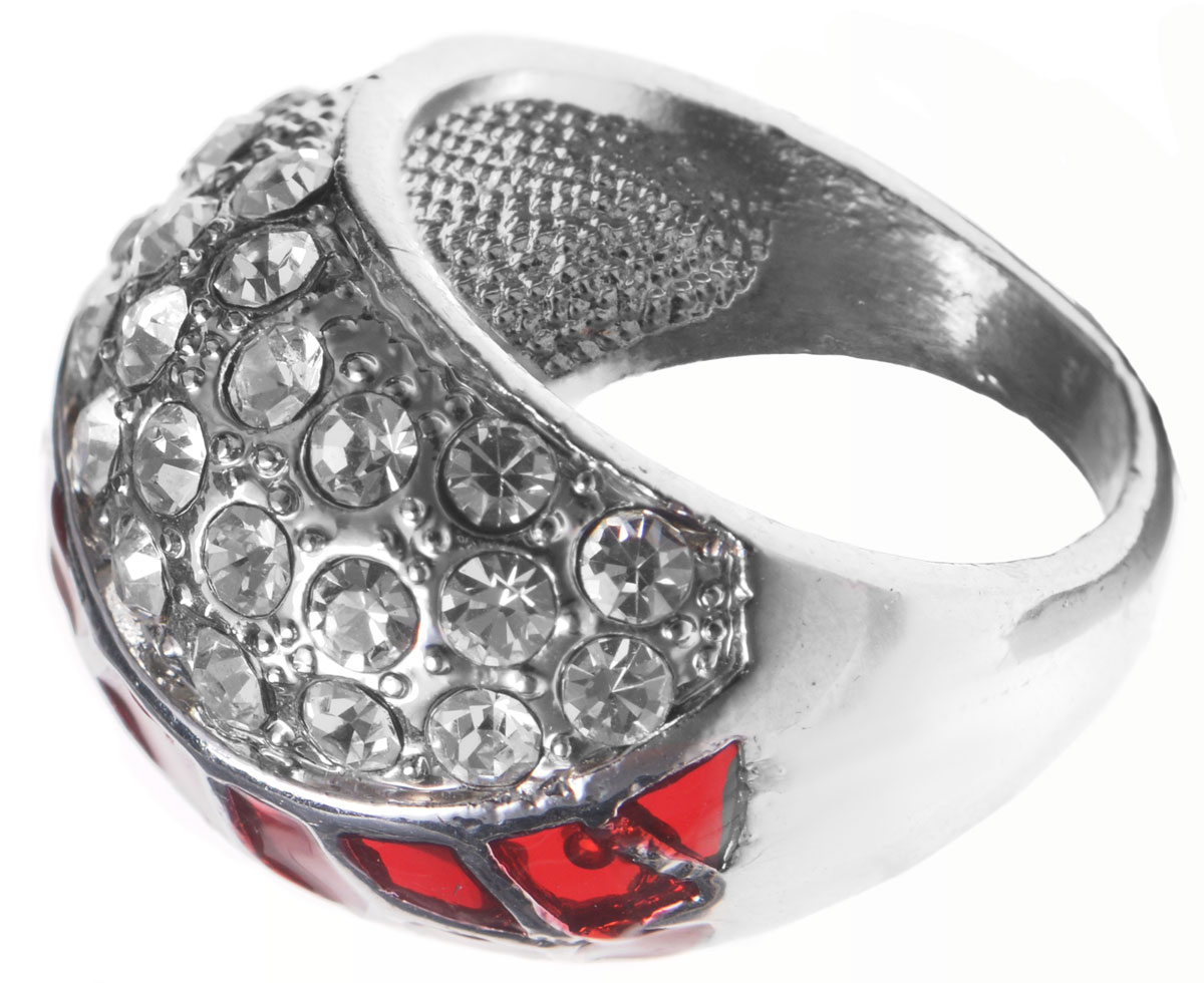 Кольцо Taya, цвет: красный, серебряный. Размер 19. T-B-8689T-B-8689-RING-RED Кольцо Taya, цвет: красный, серебряный. Размер 19. T-B-8689T-B-8689-RING-REDОригинальное кольцо Taya выполнено из бижутерийного сплава, дополнено вставками из сияющих стразов. Стильное кольцо придаст вашему образу изюминку, подчеркнет индивидуальность.