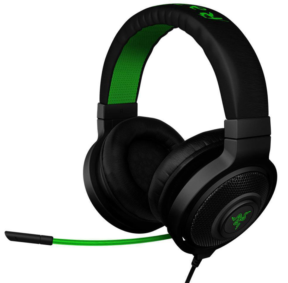Razer Kraken Pro, BlackRZ04-00870300-R3M1 Razer Kraken Pro, BlackRZ04-00870300-R3M1Вес, оптимизированный для длительного ношения Игровая гарнитура Razer Kraken Pro, как и Razer Electra, была протестирована профессиональными геймерами и спортсменами, чтобы мы могли подобрать оптимальный вес для долгих игровых сессий и максимально комфортного использования ее в дороге. Полностью убираемый микрофон В левой чашке наушников расположен полностью убирающийся микрофон, который выдвигается только когда он нужен - идеальная конструкция для использования гарнитуры в дороге. Гибкий однонаправленный микрофон можно настроить именно так, как нужно, вне зависимости от того, раздаешь ли ты боевые команды или звонишь другу. Мощные динамики и звукоизоляция для игрового звука высочайшего качества Гарнитура Razer Kraken Pro снабжена большими 40 мм динамиками с неодимовыми магнитами, для кристально чистого звучание музыки в высоких и средних диапазонах частот с сочными глубокими басами. Закрытая конструкция...