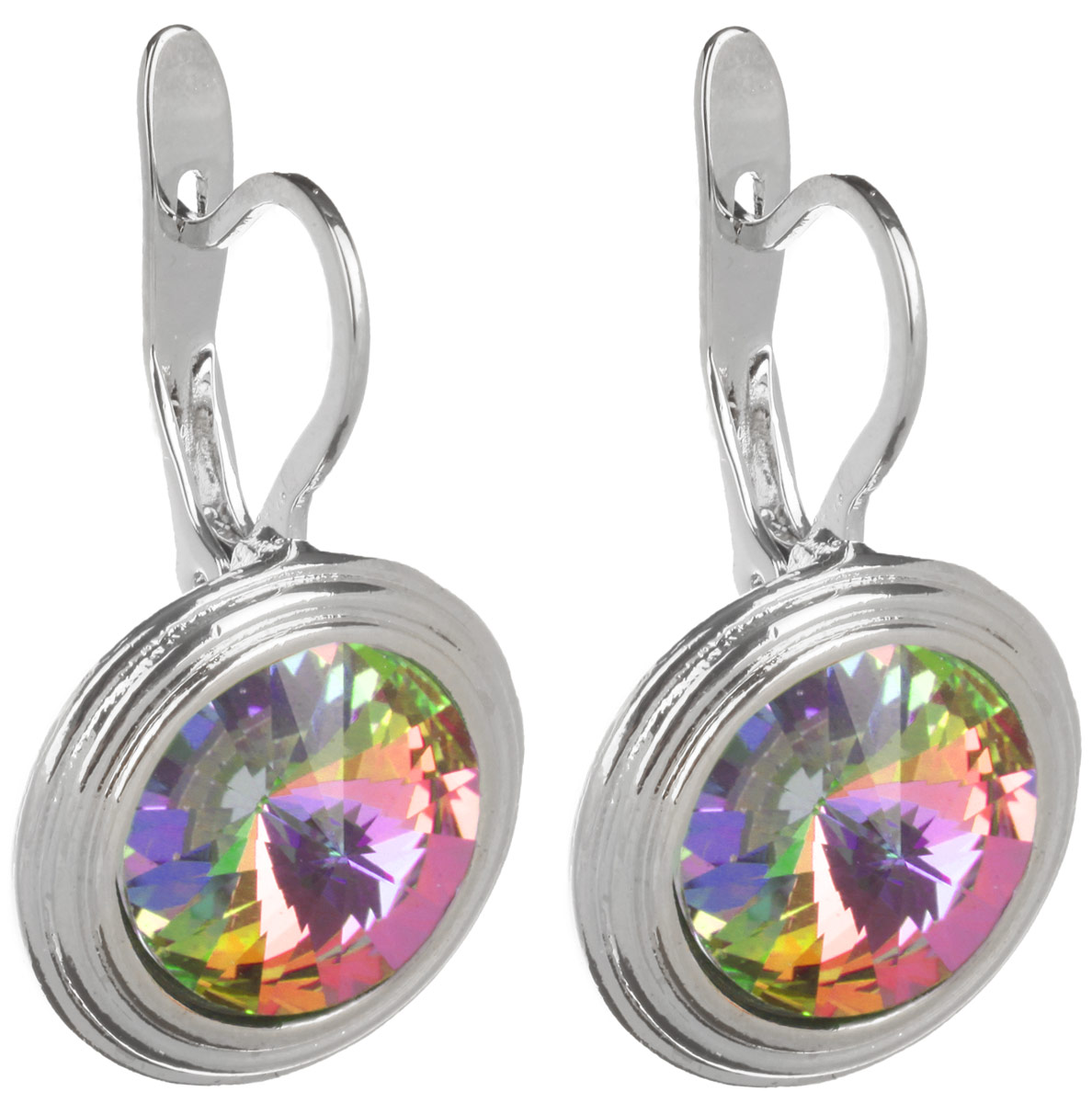 Серьги Jenavi Эмбаси, цвет: серебряный, зеленый. j1713130j1713130 Серьги Jenavi Эмбаси, цвет: серебряный, зеленый. j1713130j1713130Стильные серьги Jenavi Эмбаси в виде основы из ювелирного сплава и оформлены кристаллами Swarovski. В качестве основы используется классический английский замок, который надежно зафиксирует сережку. Оригинальные серьги Jenavi Эмбаси помогут дополнить любой образ и привнести в него завершающий яркий штрих.