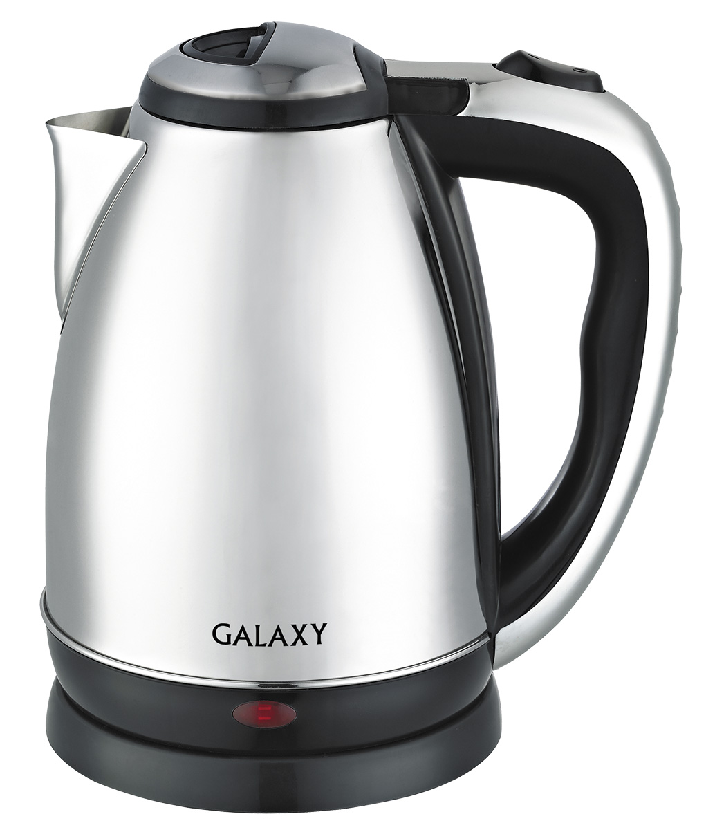 Galaxy GL0311, Grey Black электрочайник4630003365279 Galaxy GL0311, Grey Black электрочайник4630003365279Электрочайник Galaxy GL0311 отвечает всем современным требованиям надежности и безопасности. При его производстве используются только высококачественные и экологически безопасные материалы, а также нагревательные элементы и контроллеры высокого класса надежности. Данная серия имеет в своём арсенале все современные функции защиты, среди которых стоит выделить блокировку включения при недостаточном уровне воды и автовыключение при закипании, что делает Galaxy GL 0311 безопасным для регулярного использования. Скрытый нагревательный элемент Двойная стенка из нержавеющей стали 18/10 и пищевого пластика Указатель максимального уровня воды