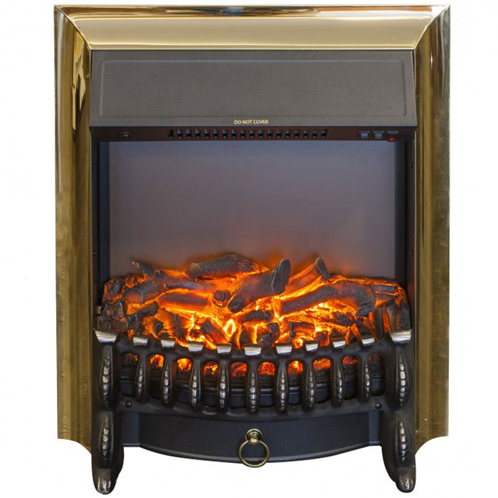 RealFlame Fobos S BR электроочаг декоративныйFobos S BR RealFlame Fobos S BR электроочаг декоративныйFobos S BRЭлектрический очаг с звуковым и световым эффектом горения дров RealFlame Fobos S предназначен для встраивания в стандартные обрамления. Наружная решетка имитирует колосниковую решетку настоящего дровяного камина. Золотая рамка вокруг очага. Нагреватель с поддувом спрятан в козырьке очага и обеспечивает обогрев в холодную погоду. Также вы можете использовать камин в декоративном режиме, не включая обогрев. Переключатель позволяет включать на полную или половинную мощность.