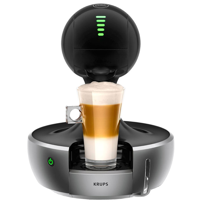 Krups KP350B10 капсульная кофемашинаKP350B Krups KP350B10 капсульная кофемашинаKP350BKrups KP350B10 - это капсульная кофемашина с сенсорным управлением. Емкость водного резервуара составляет 800 мл, а в отсек для кофе может вмещать в себя до 6 капсул. Данная модель использует капсулы Nescafe Dolce Gusto с различными видами напитков на ваш выбор. Это полностью автоматическая модель, в которой для начала приготовления нужно лишь нажать одну кнопку. Мощность прибора составляет 1200 Вт, а максимальное давление пара 15 Бар гарантируют высокую скорость приготовления напитков. Прибор также оснащен светодиодным индикатором зеленого цвета и функцией автоматического выключения через 5 минут.