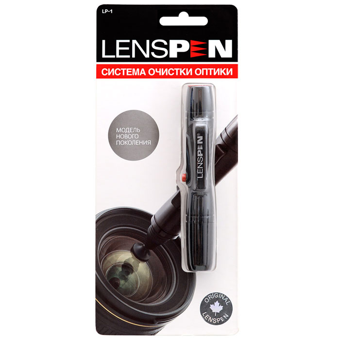Lenspen чистящий карандаш для оптикиLP-1 Lenspen чистящий карандаш для оптикиLP-1Карандаш для очистки оптики Lenspen LP-1 разработан специально для эффективной очистки оптических линз диаметром от 13 мм и больше. Безжидкостный специальный углеродный чистящий состав находится в съемном колпачке, закрывающем чистящую подушечку. Карандаш абсолютно безопасен для всех оптических линз, не сохнет, не оставляет никаких следов и разводов, не требует заправкии умещается в любой карман.