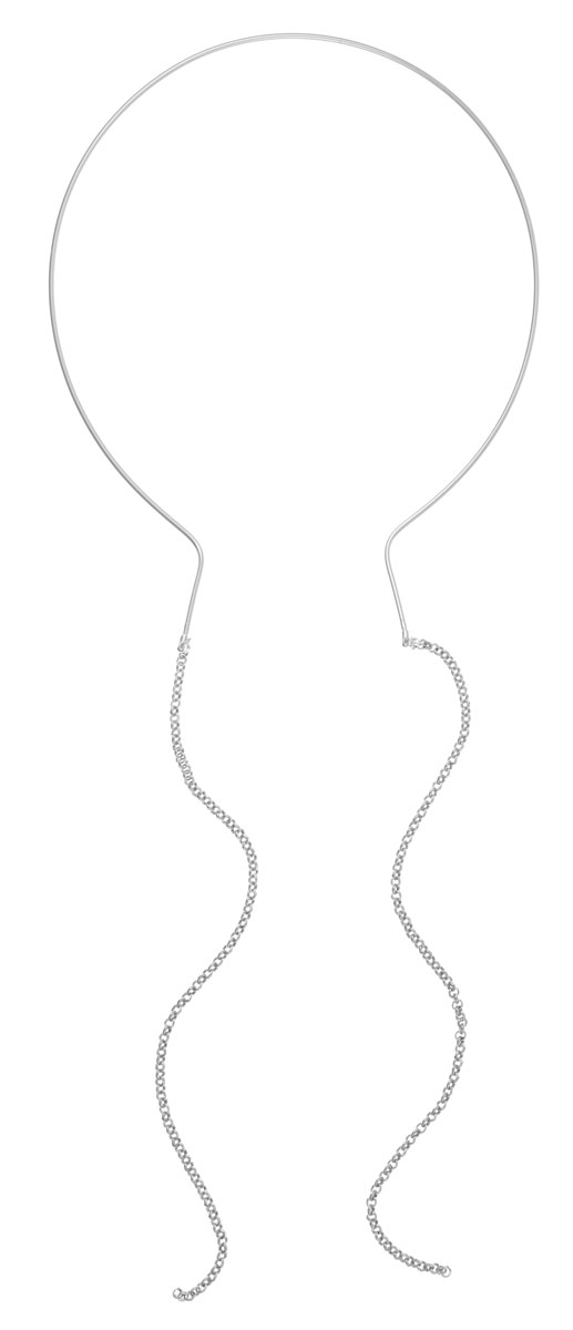 Колье Jenavi Илкли, цвет: серебристый. f5511590f5511590 Колье Jenavi Илкли, цвет: серебристый. f5511590f5511590Колье Jenavi Илкли выполнено из ювелирного сплава с антиаллергическим гальваническим покрытием белым серебром. Изделие представляет собой круглую незамкнутую основу, дополненную двумя цепочками. Колье Jenavi Илкли поможет дополнить любой образ и привнести в него завершающий штрих.