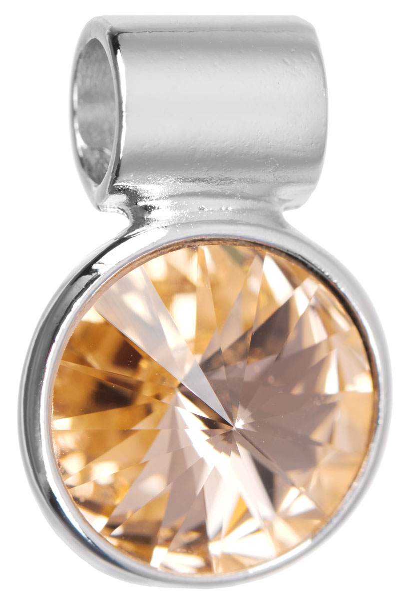 Подвеска Jenavi Цивасар, цвет: серебряный, оранжевый. k288f312k288f312 Подвеска Jenavi Цивасар, цвет: серебряный, оранжевый. k288f312k288f312Подвеска Jenavi Цивасар выполнена из гипоаллергенного ювелирного сплава, оформлена покрытием из серебра и родия. Подвеска круглой формы дополнена граненым кристаллом Swarovski. Изделие имеет отверстие, которое позволит использовать шнур или цепочку любого диаметра. Подвеска Jenavi Цивасар поможет дополнить любой образ и привнести в него завершающий яркий штрих.