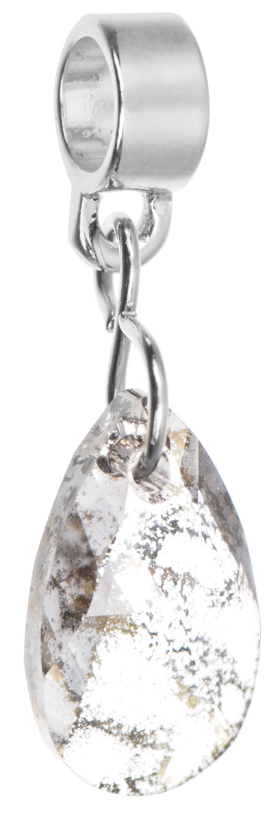 Подвеска Jenavi Икрам, цвет: серебряный, прозрачный. k281f370k281f370 Подвеска Jenavi Икрам, цвет: серебряный, прозрачный. k281f370k281f370Оригинальная подвеска Jenavi Икрам выполнена из гипоаллергенного ювелирного сплава, оформлена покрытием из серебра и родия. Подвеска дополнена граненым кристаллом Swarovski с золотистым напылением. Изделие имеет отверстие, которое позволит подобрать шнур или цепочку любого диаметра. Подвеска Jenavi Икрам поможет дополнить любой образ и привнести в него завершающий яркий штрих.