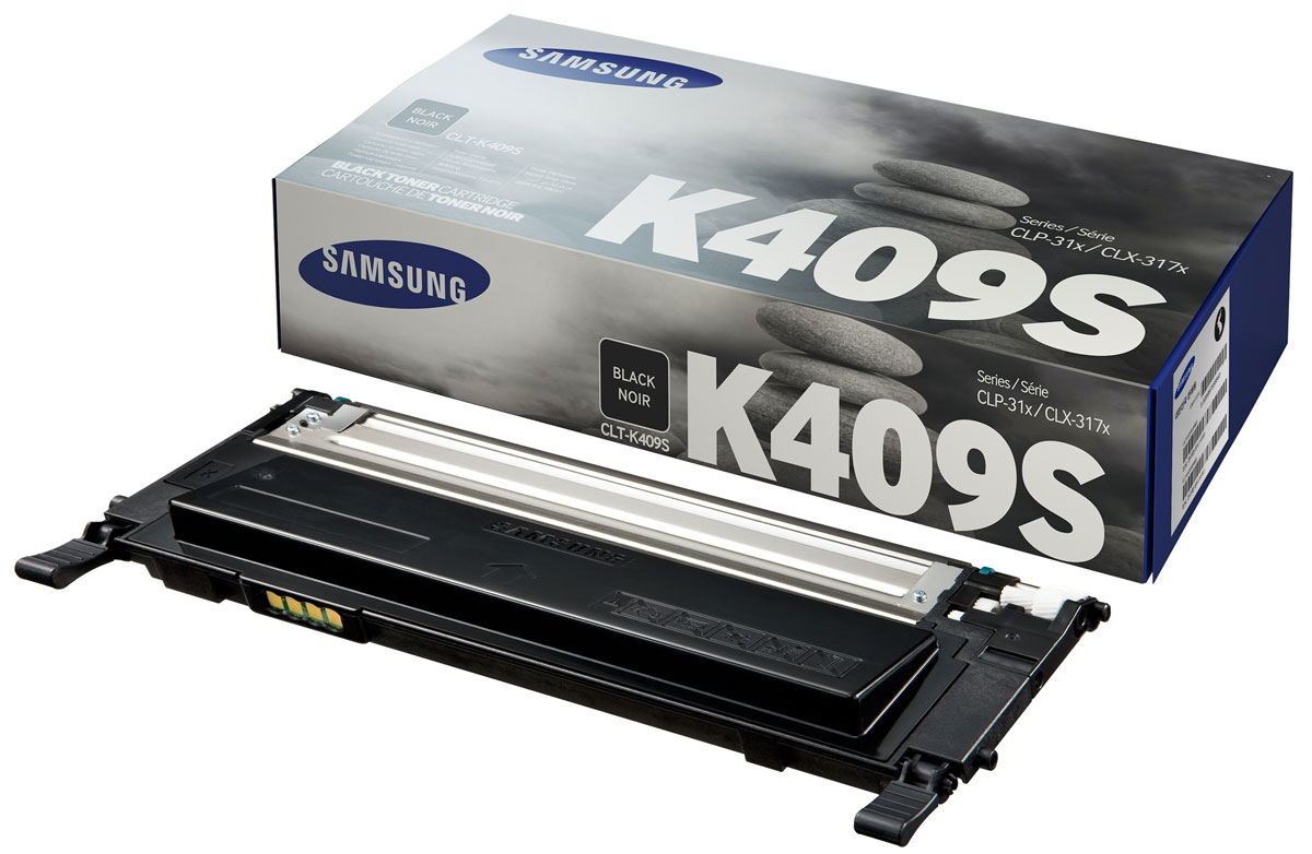 Samsung CLT-K409S, Black тонер-картридж для CLP-310/310N/315, CLX-3175FNCLT-K409S Samsung CLT-K409S, Black тонер-картридж для CLP-310/310N/315, CLX-3175FNCLT-K409SТонер-картридж Samsung CLT-K409S для лазерных принтеров CLP-310/310N/315, CLX-3175FN рассчитан в среднем на печать 1500 страниц. Заявленный ресурс тонер-картриджа отвечает стандарту ISO/IEC 19752).