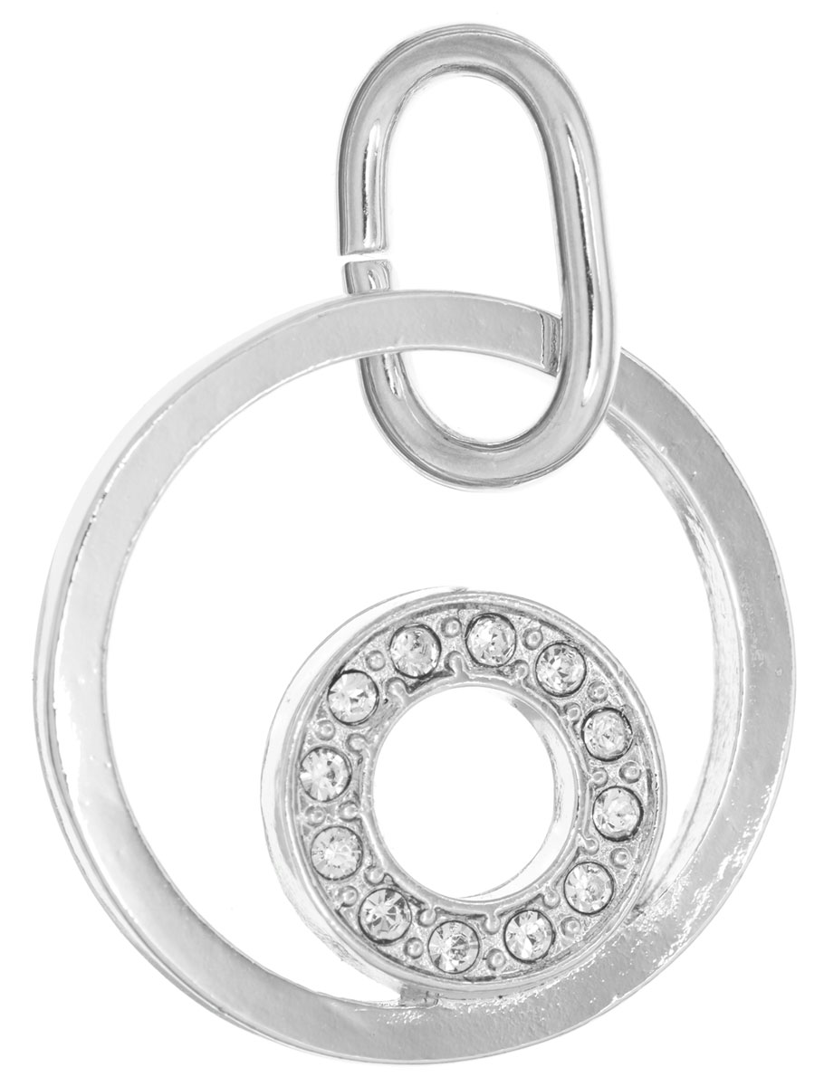 Подвеска Jenavi Ниацианта, цвет: серебряный, белый. f507f300f507f300 Подвеска Jenavi Ниацианта, цвет: серебряный, белый. f507f300f507f300Оригинальная подвеска Jenavi Ниацианта выполнена из гипоаллергенного ювелирного сплава, оформлена покрытием из серебра и родия. Изделие дополнено кристаллами Swarovski. Подвеска имеет соединительное кольцо, которое позволит подобрать шнур или цепочку любого диаметра. Подвеска Jenavi Ниацианта поможет дополнить любой образ и привнести в него завершающий яркий штрих.
