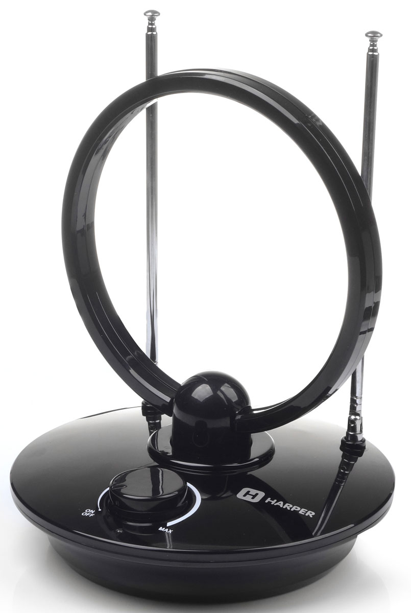 Harper ADVB-2969 ТВ-антеннаH00000510 Harper ADVB-2969 ТВ-антеннаH00000510Антенна Harper ADVB-2969 специальной конструкции для приема аналогового и цифрового телевизионного сигнала с наземных станций. Может принимать телевизионные сигналы в диапазонах VHF и UHF, а также радиосигнал FM диапазона. Наилучшее решение для приема домашним телевизором и DVB-T2 приемником. Антенна является активной. Диапазон: FM / VHF / UHF Частотный диапазон: 87,5-230 МГц, 470-862 МГц Усиление: 30 дБ Сопротивление: 75 Ом Коэффициент шума: 3 дБ Длина кабеля: 1 м