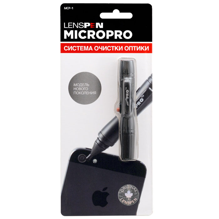 Lenspen MicroPro I MCP-1 чистящий карандашMCP-1 Lenspen MicroPro I MCP-1 чистящий карандашMCP-1Lenspen MicroPro I - самый тонкий чистящий карандаш в линейке. Предназначен для чистки оптики компактных цифровых камер, видеокамер с диаметром объектива от 4 мм. Уникальный чистящий состав с легкостью удаляет отпечатки пальцев, жирные и засохшие пятна.