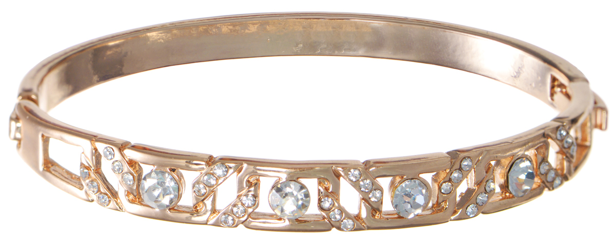 Браслет Taya, цвет: золотистый. T-B-10806-BRAC-GOLDT-B-10806-BRAC-GOLD Браслет Taya, цвет: золотистый. T-B-10806-BRAC-GOLDT-B-10806-BRAC-GOLDБраслет современного дизайна Taya выполнен из металлического сплава и стекла. Изделие с жесткой конструкцией на шарнире, лицевая сторона браслета оформлена стразами. Браслет застегивается с помощью надежного замка-пряжки. Стильный браслет поможет дополнить любой образ и привнести в него завершающий яркий штрих.