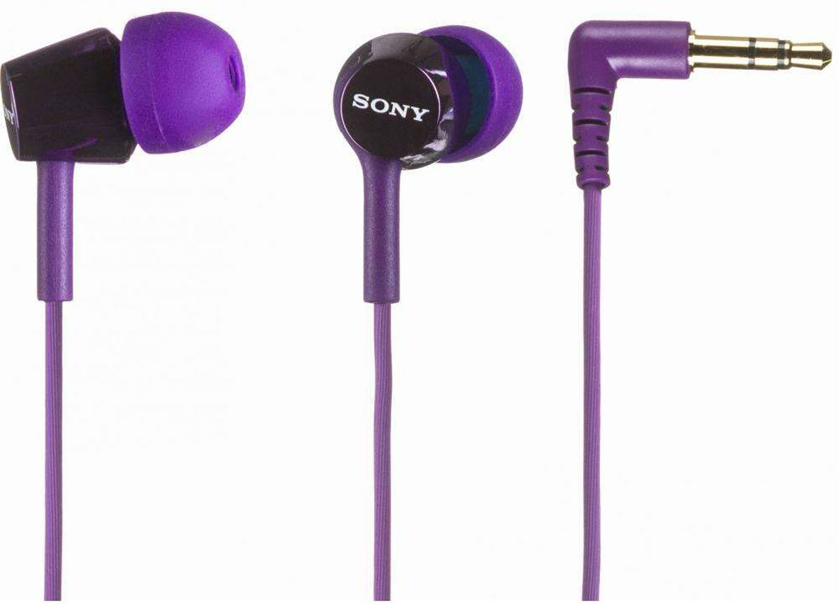 Sony MDR-EX150, Purple наушники