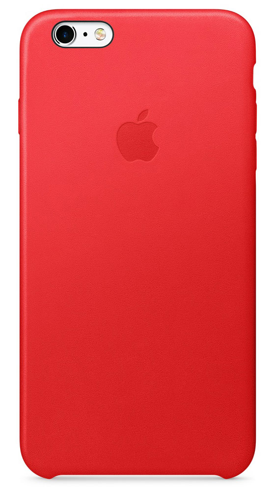 Apple Leather Case чехол для iPhone 6s Plus, RedMKXG2ZM/A Apple Leather Case чехол для iPhone 6s Plus, RedMKXG2ZM/AApple Leather Case - роскошный чехол, изготовленный из специально обработанной и выделанной кожи европейского производства и спроектированный теми же дизайнерами Apple, которые работали над iPhone. Каждый чехол идеально облегает телефон, поэтому ваш iPhone 6s Plus или iPhone 6 Plus по-прежнему будет выглядеть невероятно тонким. Мягкая внутренняя поверхность чехла, выполненная из микроволокна, защитит корпус вашего iPhone. А его внешняя сторона порадует вас глубоким оттенком: специальная технология окраски позволяет цвету буквально проникать в структуру кожи.