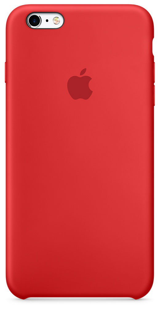 Apple Silicone Case чехол для iPhone 6s Plus, RedMKXM2ZM/A Apple Silicone Case чехол для iPhone 6s Plus, RedMKXM2ZM/AApple Silicone Case плотно прилегает к кнопкам управления громкостью и режима сна. Он точно повторяет контуры iPhone 6s Plus и iPhone 6 Plus, поэтому телефон не выглядит громоздким. Мягкая внутренняя поверхность чехла, выполненная из микроволокна, защитит корпус вашего iPhone. А внешняя поверхность с шелковистой силиконовой отделкой очень приятна на ощупь.