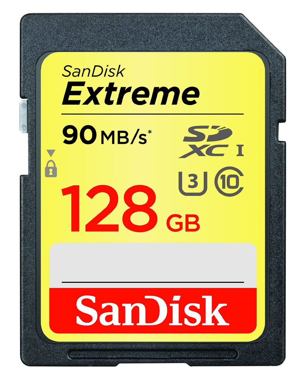 SanDisk Extreme SDXC UHS-I 128GB   (90 /)