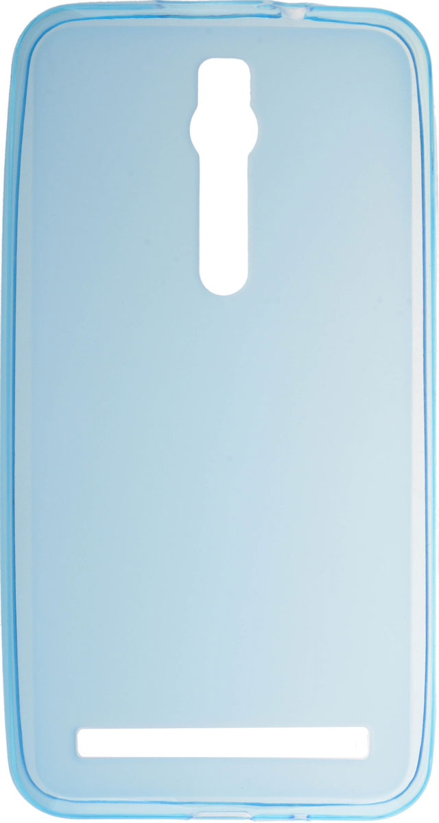 Skinbox Silicone чехол для Asus Zenfone 2 ZE550ML/551ML, Blue чехол asus бампер для asus zenfone 2 blue