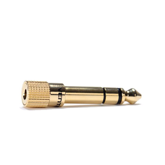 Vention Jack 3.5 mm-6.3 mm переходникVAB-S01 Vention Jack 3.5 mm-6.3 mm переходникVAB-S01Переходник Vention предназначен для передачи аналоговых стереозвуковых сигналов из одного разъема в другой - между аудио, звукозаписывающими, студийными устройствами, или их компонентами. Контакты: 24K позолоченные, коррозийно-стойкие Рабочая температура: -40°C - 60°C Номинальный ток: AC - 5A / 500В ; DC - 5A / 250В Выдерживает напряжение: 1000В Интерфейс: стерео Материал проводника: чистая бескислородная медь
