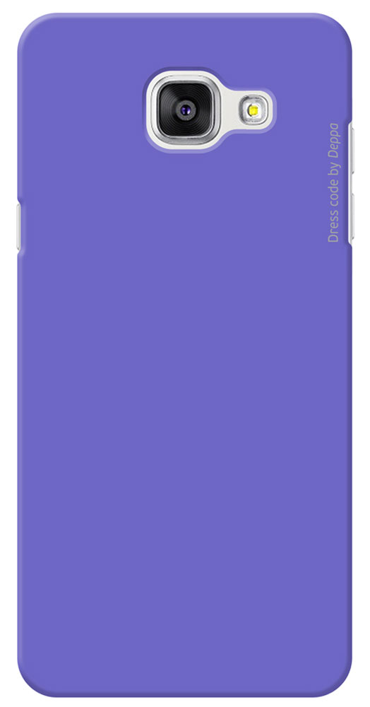 Deppa Air Case чехол для Samsung Galaxy A5(2016), Purple83230 Deppa Air Case чехол для Samsung Galaxy A5(2016), Purple83230Чехол Deppa Air Case для Samsung Galaxy A5(2016) предназначен для защиты корпуса смартфона от механических повреждений и царапин в процессе эксплуатации. Имеется свободный доступ ко всем разъемам и кнопкам устройства. Чехол изготовлен из поликарбоната Teijin производства Японии с покрытием Soft touch.