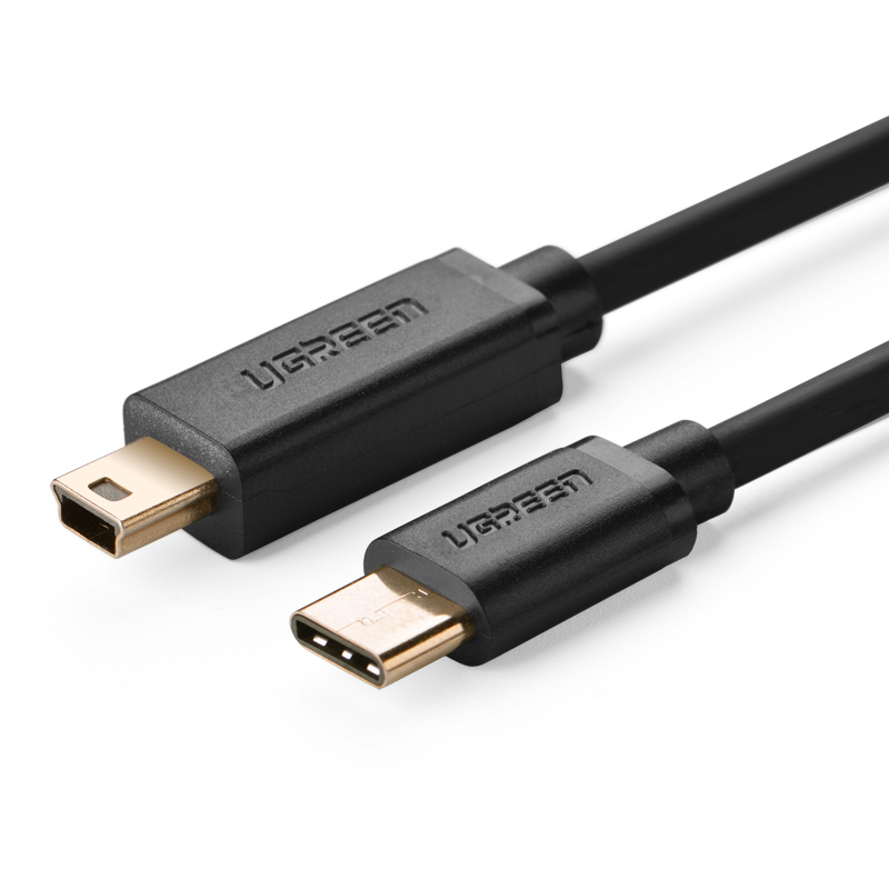 Ugreen UG-30184, Black кабель-переходник USB 0.5 мUG-30184 Ugreen UG-30184, Black кабель-переходник USB 0.5 мUG-30184Кабель Ugreen UG-30184 позволяет подключать различные электронные устройства с интерфейсом miniUSB (например фотокамеры и видеокамеры) к ноутбукам и мобильным устройствам с разъемом USB 3.1 Type C. Тип оболочки: ПВХ Обратная совместимость с USB 3.0/2.0/1.1