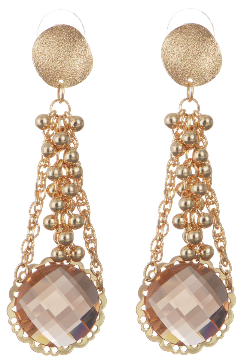 Серьги Taya, цвет: золотистый. T-B-10095-EARR-GOLDT-B-10095-EARR-GOLD Серьги Taya, цвет: золотистый. T-B-10095-EARR-GOLDT-B-10095-EARR-GOLDОригинальные серьги Taya, выполненные из металлического сплава в виде оригинальных подвесок декорированных стразами, подчеркнут красоту или преобразят повседневный наряд. Застегиваются на замок-гвоздик с пластиковой заглушкой. Такие серьги позволят вам с легкостью воплотить самую смелую фантазию и создать собственный, неповторимый образ.