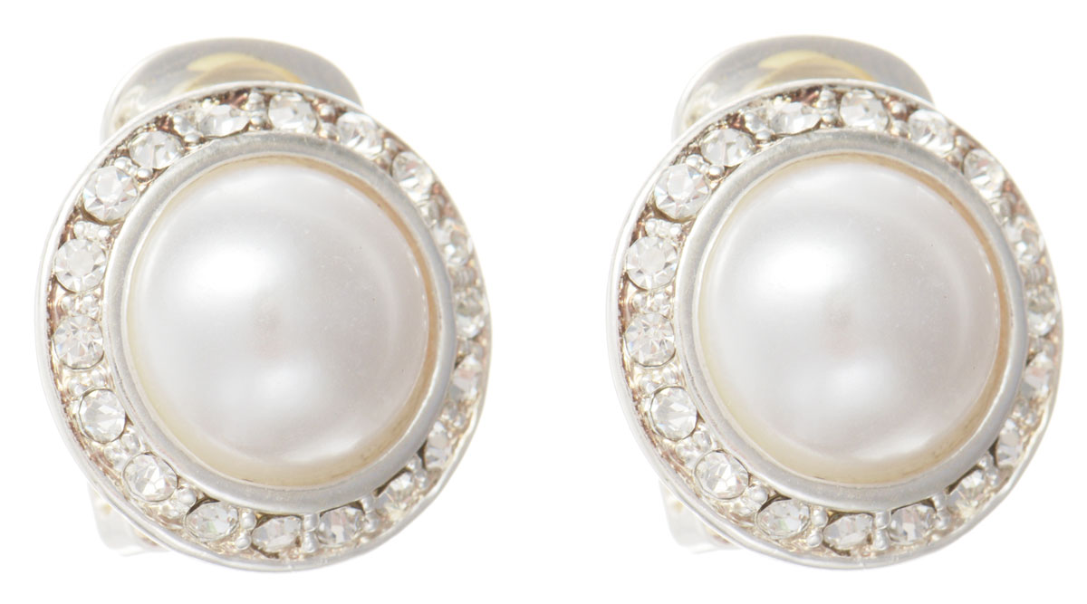 Серьги Taya, цвет: серебристый, перламутровый. T-B-6058-EARR-SL.PEARLT-B-6058-EARR-SL.PEARL Серьги Taya, цвет: серебристый, перламутровый. T-B-6058-EARR-SL.PEARLT-B-6058-EARR-SL.PEARLОригинальные серьги Taya, выполненные из металлического сплава в виде круга декорированного искусственным жемчугом и стразами, придадут вашему образу изюминку, подчеркнут красоту или преобразят повседневный наряд. Застегиваются серьги на замок-омега. Такие серьги позволят вам с легкостью воплотить самую смелую фантазию и создать собственный, неповторимый образ.