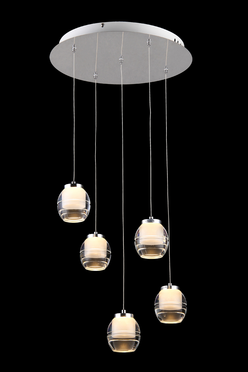Подвес Natali Kovaltseva 10867/5P CHROME, LED10867/5P CHROME, LED Подвес Natali Kovaltseva 10867/5P CHROME, LED10867/5P CHROME, LEDD40 x H110 cm