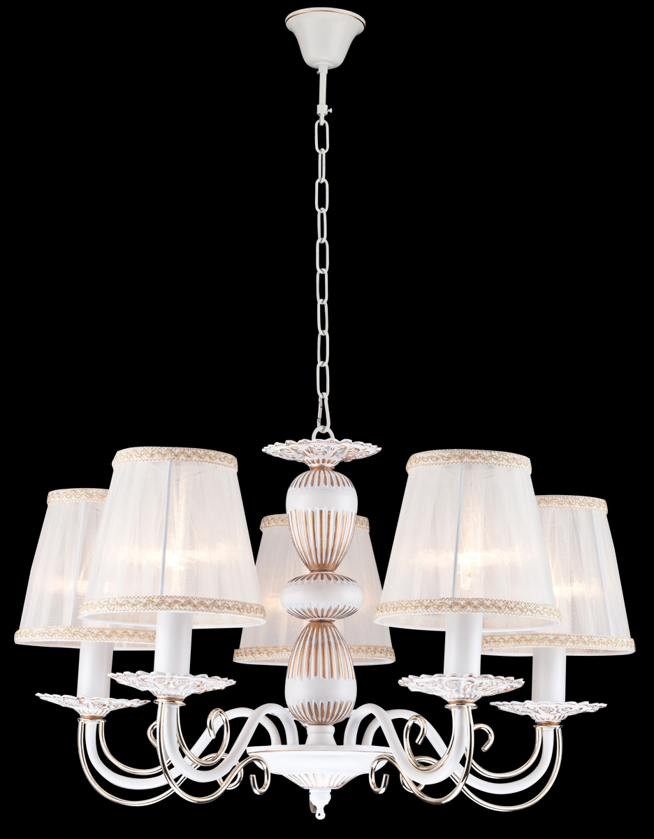 Люстра Natali Kovaltseva SCARLETT II 11392/5C WHITE GOLDSCARLETT II 11392/5C WHITE GOLD Люстра Natali Kovaltseva SCARLETT II 11392/5C WHITE GOLDSCARLETT II 11392/5C WHITE GOLDL55 x W55 x H33 cm
