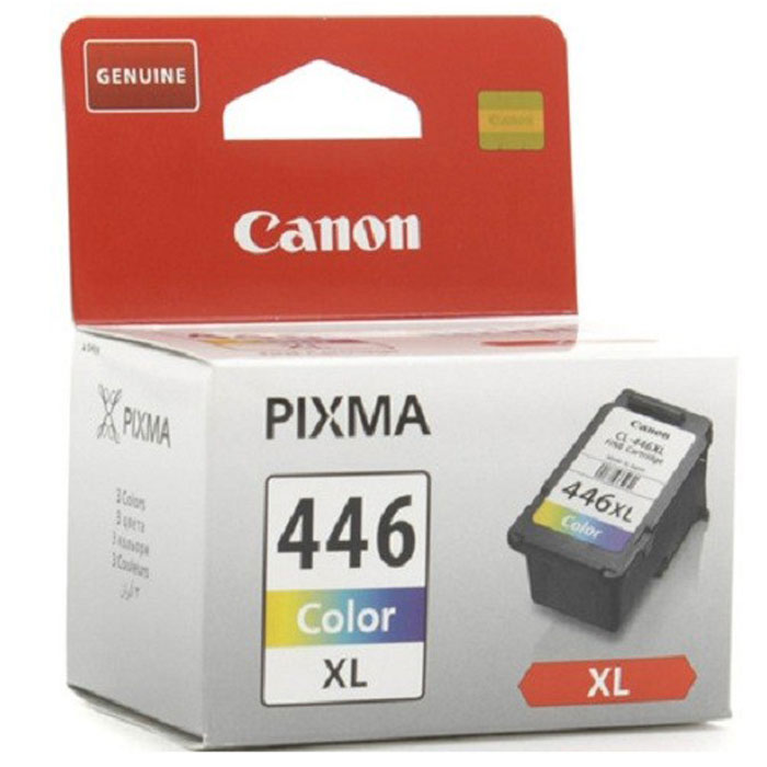 Canon CL-446 CL XL картридж для струйных принтеров8284B001,1000251973 Canon CL-446 CL XL картридж для струйных принтеров8284B001,1000251973Оригинальный цветной картридж Canon CL-446 CL XL