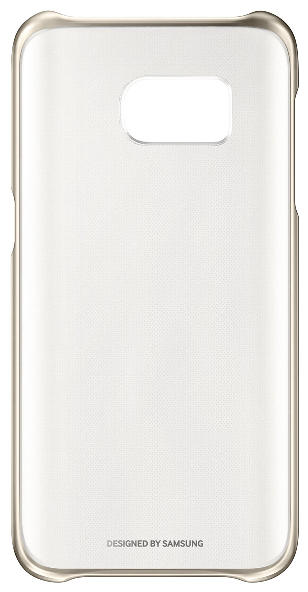Samsung EF-QG930 Clear Cover чехол для Galaxy S7, GoldEF-QG930CFEGRU Samsung EF-QG930 Clear Cover чехол для Galaxy S7, GoldEF-QG930CFEGRUSamsung EF-QG930 Clear Cover - прозрачная накладка на заднюю крышку смартфона Samsung Galaxy S7. Тонкий чехол практически не увеличивает размеров смартфона, сохраняя его оригинальный внешний вид и защищая от пыли, грязи и повреждений. Уважаемые клиенты! Обращаем ваше внимание, что данный чехол имеет специальное защитное покрытие под транспортировочной плёнкой в виде тонкой дополнительной плёнки, являющееся неотъемлемой частью крышки и которое нанесено с помощью специального клея. Отделение данного слоя не предусмотрено производителем, и может привести к повреждению аксессуара.