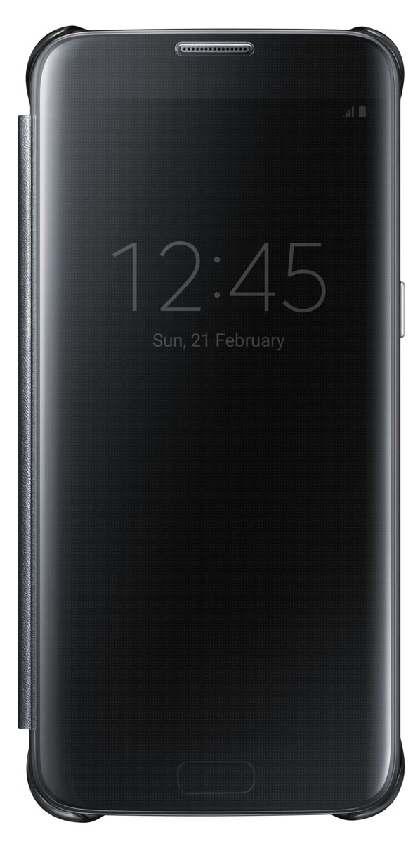 Samsung EF-ZG935 Clear View Cover чехол для Galaxy S7 Edge, BlackEF-ZG935CBEGRU Samsung EF-ZG935 Clear View Cover чехол для Galaxy S7 Edge, BlackEF-ZG935CBEGRUТонкий полупрозрачный чехол Samsung EF-ZG935 Clear View Cover подчеркивает стиль и изящество Galaxy S7 Edge. Плавные линии чехла настолько гармонично дополняют дизайн телефона, что практически полностью сохраняют первоначальный вид устройства, эффективно защищая его от повреждений. Получите доступ ко всем основным функциям телефона, включая приём входящих вызовов и управление воспроизведением музыки, без необходимости открывать крышку чехла. Благодаря специальному покрытию, устойчивому к появлению отпечатков пальцев, вы можете наслаждаться чистым внешним видом устройства как будто вы только что достали его из коробки.