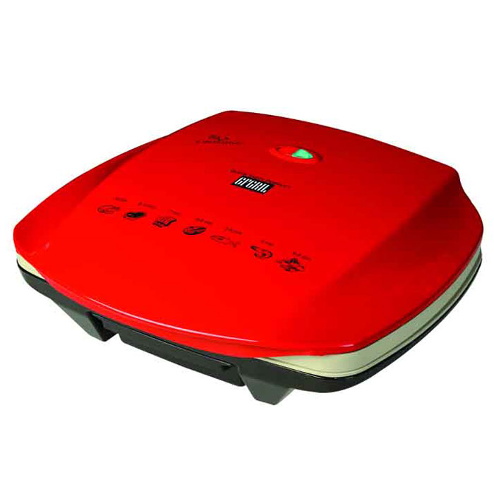 GFgril GF-070 Ceramic BIO, Red электрогрильGF-070 Ceramic BIO GFgril GF-070 Ceramic BIO, Red электрогрильGF-070 Ceramic BIOGfgril GF-070 Ceramic BIO - электрический гриль с керамическими жарочными поверхностями. Керамическое антипригарное покрытие пластин не требует добавления масла или жира, не выделяет вредные вещества при жарке. Общий срок эксплуатации у поверхностей выше, а в уходе они очень неприхотливы. Пища не пригорает, гриль легко моется. Покрытие не боится высоких температур, панели нагреваются быстро и равномерно. Плавающая замковая система верхней крышки подстраивается под любую высоту продукта. Предусмотрено компактное вертикальное хранение. Выдвижной поддон отлично справится с удалением лишнего жира. Регулировка наклона корпуса обеспечивает лучшее стекание жира.