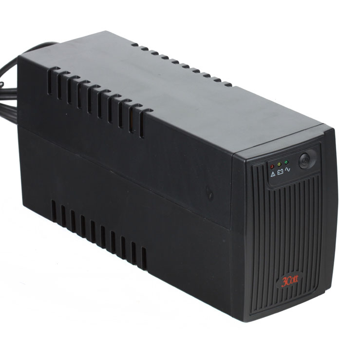 3Cott Micropower 650VA/360W линейно-интерактивный ИБП3Cott-650VA-4IEC 3Cott Micropower 650VA/360W линейно-интерактивный ИБП3Cott-650VA-4IEC3Cott Micropower 650VA/360W - линейно-интерактивный ИБП с плавким типом предохранителя обеспечит качественную защиту вашего устройства. Выходной мощности в 650 ВА вполне хватит для игровых и офисных ПК. В данной модели присутствуют звуковая сигнализация, предупреждающая звуковым сигналом о любых изменениях, связанных с работой ИБП (переход в автономный режим работы, низкий заряд батареи и т.п.), и светодиодные индикаторы, каждый из которых отвечает за тот или иной режим работы. Таким образом, пользователь всегда находится в курсе в каком режиме находится источник бесперебойного питания в данный момент. Холодный старт - это особый режим, при котором источник бесперебойного питания, в случае отсутствия напряжения в сети, переходит на режим работы от батареи. Еще одним весомым достоинством 3Cott Micropower 650VA/360W является возможность самостоятельной замены батареи без необходимости использования специальных инструментов. Время...