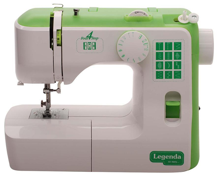 Legenda 4.0 швейная машина6924190223268 Legenda 4.0 швейная машина6924190223268Электромеханическая швейная машинка с верикальным (железным) челночным устройством. Компактный размер – 3/4 от стандартной машинки. Очень простое управление и шитье любых видов тканей.
