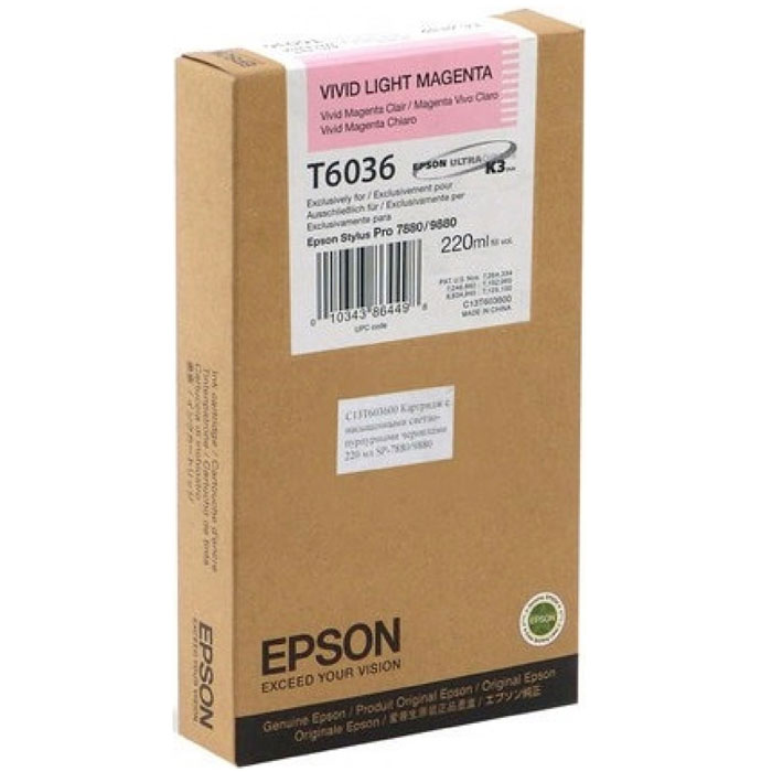 Epson T6036 (C13T603600), Vivid Light Magenta   Stylus PRO 7880/9880