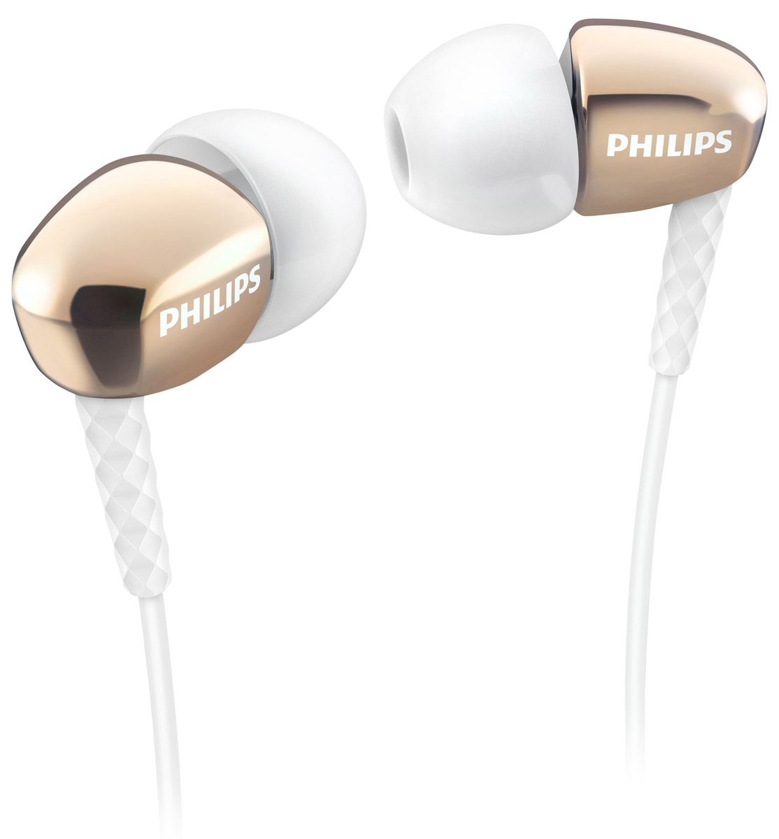 Philips SHE3900GD/51 наушники-вкладышиSHE3900GD/51 Philips SHE3900GD/51 наушники-вкладышиSHE3900GD/51Стильные и удобные наушники-вкладыши премиум-класса Philips SHE3900 обеспечивают превосходные басы. Качественные излучатели воспроизводят мощный звук. Насадки 3 размеров для овальных трубок гарантируют комфортную посадку и насыщенные басы. Корпус наушников выполнен с применением вакуумной металлизации, что придает им утонченный внешний вид. Маленькие, но эффективные излучатели обеспечивают плотное прилегание и чистый звук с мощными басами. Идеальны для наслаждения любимой музыкой. В комплект входят насадки 3 размеров (маленькие, средние и большие), чтобы вы могли выбрать подходящий вариант. Текстурированный фиксатор кабеля обеспечивает надежное и гибкое соединение между кабелем и штекером.