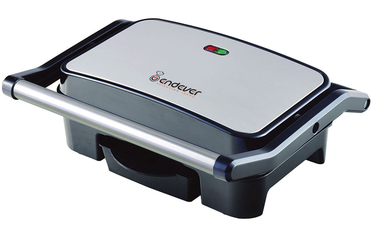 Endever 116 Grillmaster электрогрильGrillmaster 116 Endever 116 Grillmaster электрогрильGrillmaster 116Благодаря компактным и элегантным размерам электрогриль Endever 116 Grillmaster является ценным помощником на кухне. При приготовлении пищи в гриле можно использовать минимальное количество масла, что позволяет готовить менее жирную и диетическую пищу. Модель очень проста и удобна в использовании. Прибор выполнен из качественных и прочных материалов, что значительно продлевает срок службы. Ненагревающаяся эргономичная ручка Автоматический контроль температуры Антипригарное покрытие поверхностей