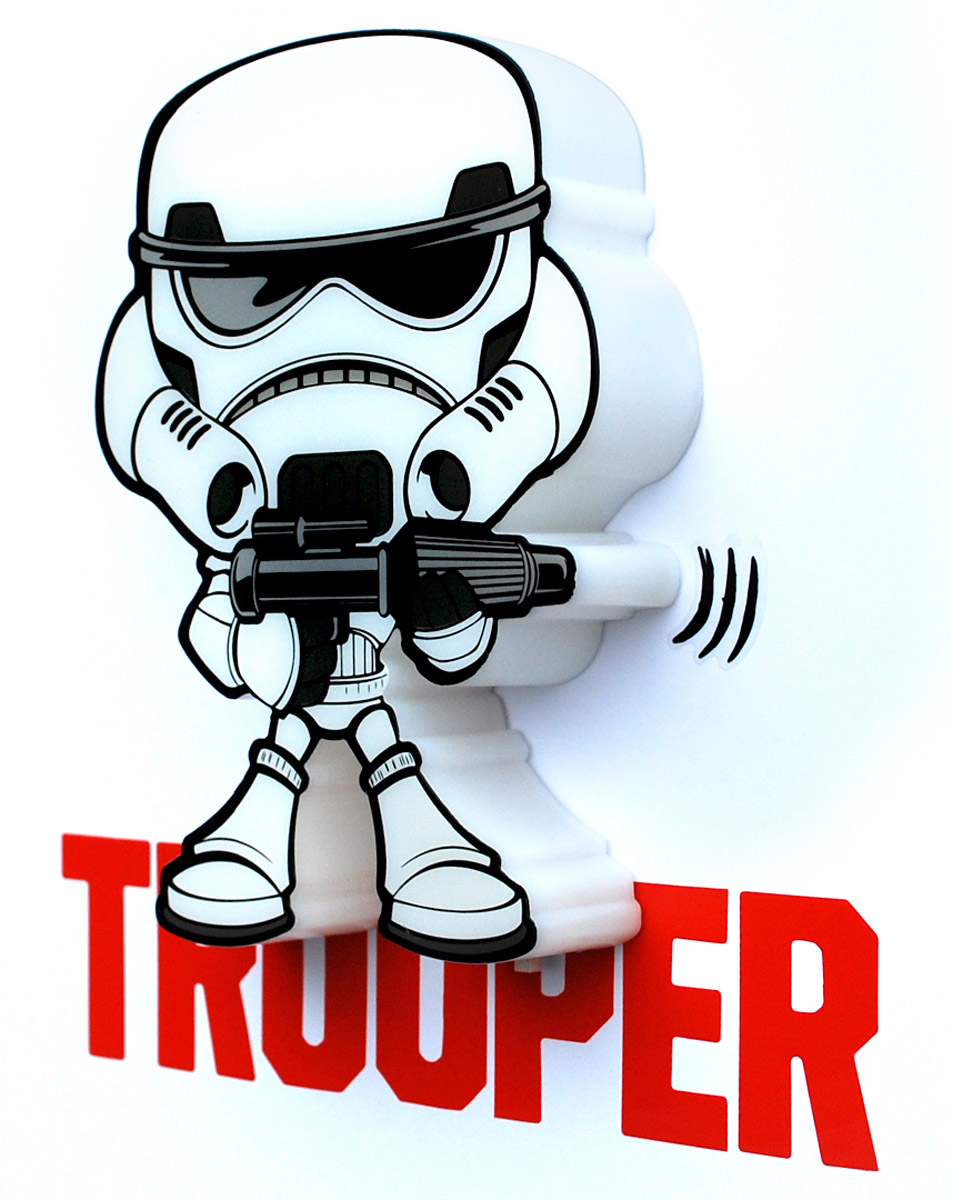 Star Wars Пробивной 3D мини-светильник Штормтрупер50018120 Star Wars Пробивной 3D мини-светильник Штормтрупер50018120Безопасный: без проводов, работает от батареек (2хААА, не входят в комплект); Не нагревается: всегда можно дотронуться до изделия; Реалистичный:3D наклейка в комплекте; Фантастический: выглядит превосходно в любое время суток; Удобный: простая установка (автоматическое выключение через полчаса непрерывной работы). Товар предназначен для детей старше 3 лет. ВНИМАНИЕ! Содержит мелкие детали, использовать под непосредственным наблюдением взрослых. Страна происхождения: Китай. Дизайн и разработка: Канада.