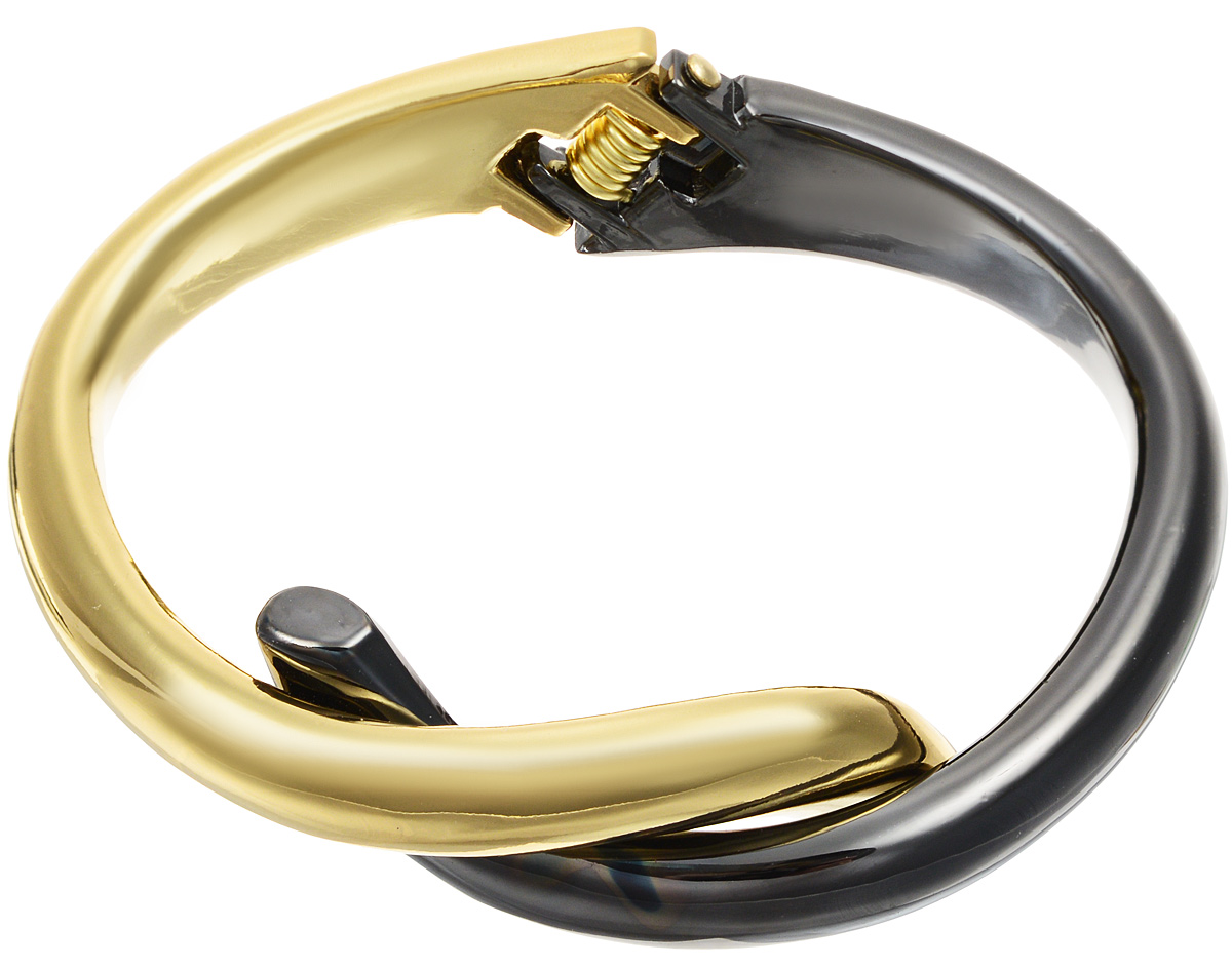 Браслет Taya, цвет: золотистый, темно-серый. T-B-10838T-B-10838-BRAC-GL.HEMATITE Браслет Taya, цвет: золотистый, темно-серый. T-B-10838T-B-10838-BRAC-GL.HEMATITEБраслет современного дизайна Taya изготовлен из металлического сплава. Изделие выполнено в двух идеально сочетающихся цветах. Оригинальный браслет придаст вашему образу изюминку, подчеркнет красоту и изящество вечернего платья или преобразит повседневный наряд.