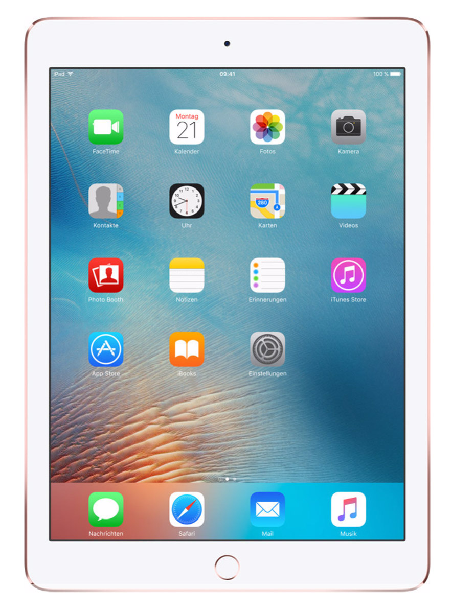 Apple iPad Pro 9,7 Wi-Fi 128GB, Rose GoldMM192RU/A Apple iPad Pro 9,7 Wi-Fi 128GB, Rose GoldMM192RU/AiPad Pro с дисплеем 9,7 дюйма весит менее 500 граммов и оснащен новым профессиональным дисплеем Retina с более высокой яркостью, расширенной цветовой палитрой и сниженным уровнем отражения. В новом iPad Pro также используется режим Night Shift и технология дисплея True Tone, позволяющая значительно улучшить регулировку баланса белого. Для невероятной производительности в устройстве установлен процессор A9X с 64-битной архитектурой, который превосходит по мощности большинство портативных компьютеров PC. Аудиосистема с четырьмя динамиками стала в два раза мощнее. Новая 12-мегапиксельная камера iSight позволяет снимать Live Photos и видео 4K. iPad Pro также оснащён 5-мегапиксельной HD-камерой FaceTime и поддерживает более быстрые беспроводные технологии. Кроме того, устройство совместимо с уникальным Apple Pencil и новой клавиатурой Smart Keyboard, созданной специально для iPad Pro с дисплеем 9,7 дюйма. В 9,7-дюймовом дисплее нового iPad Pro...