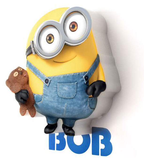 Minions Пробивной 3D мини-светильник Боб70002 Minions Пробивной 3D мини-светильник Боб70002Безопасный: без проводов, работает от батареек (2хААА, не входят в комплект); Не нагревается: всегда можно дотронуться до изделия; Реалистичный:3D наклейка в комплекте; Фантастический: выглядит превосходно в любое время суток; Удобный: простая установка (автоматическое выключение через полчаса непрерывной работы). Товар предназначен для детей старше 3 лет. ВНИМАНИЕ! Содержит мелкие детали, использовать под непосредственным наблюдением взрослых. Страна происхождения: Китай. Дизайн и разработка: Канада.